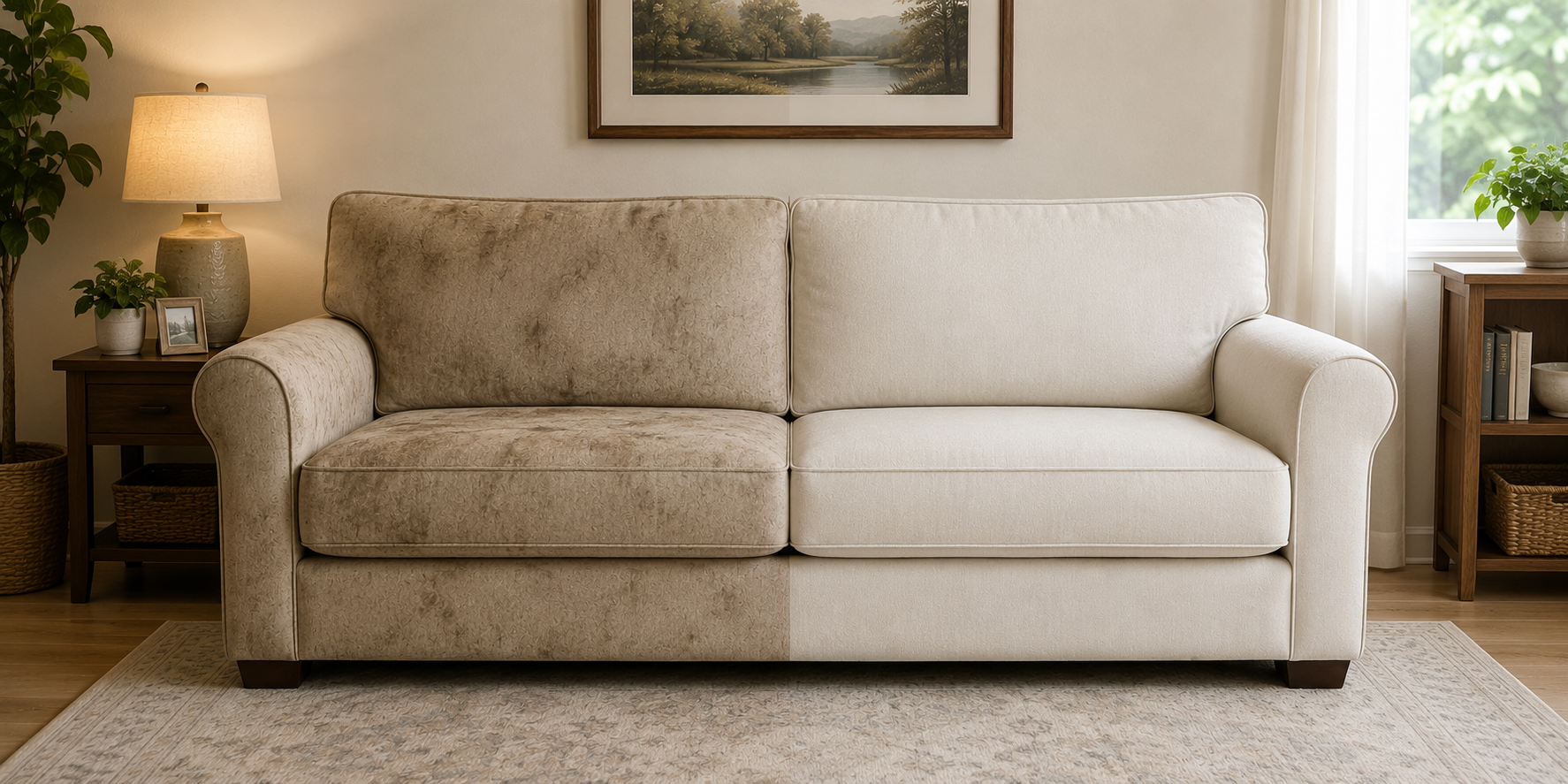 3-Seater Couch (with 2 cushions)