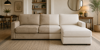 Small L-Shape Couch (3-seater frame with extended chaise)